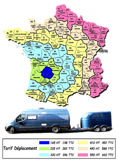 carte deplacement